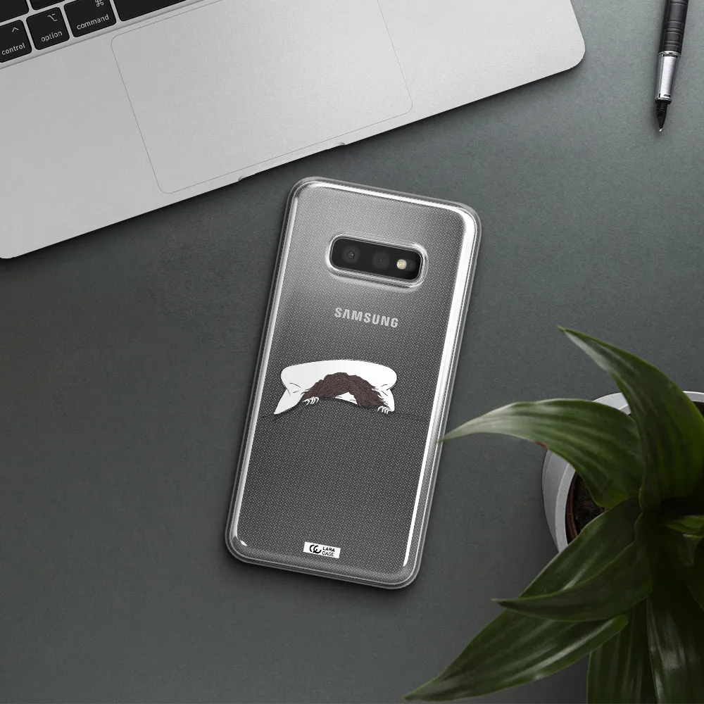 Do Not Wake Me Up Samsung S10e Clear TPU Case