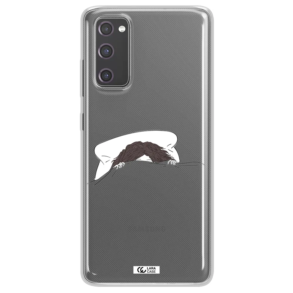 Do Not Wake Me Up Samsung S20 Fe Clear TPU Case
