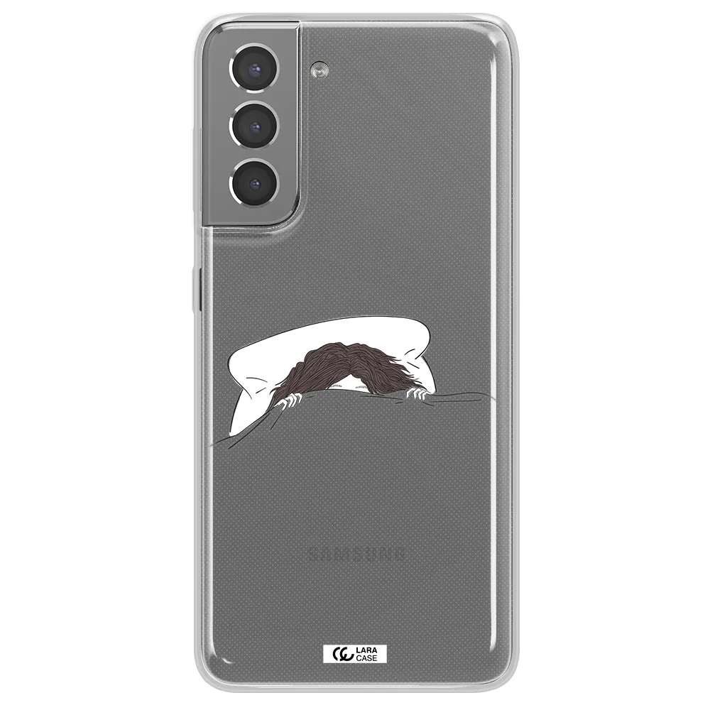 Do Not Wake Me Up Samsung S21 Plus Clear TPU Case