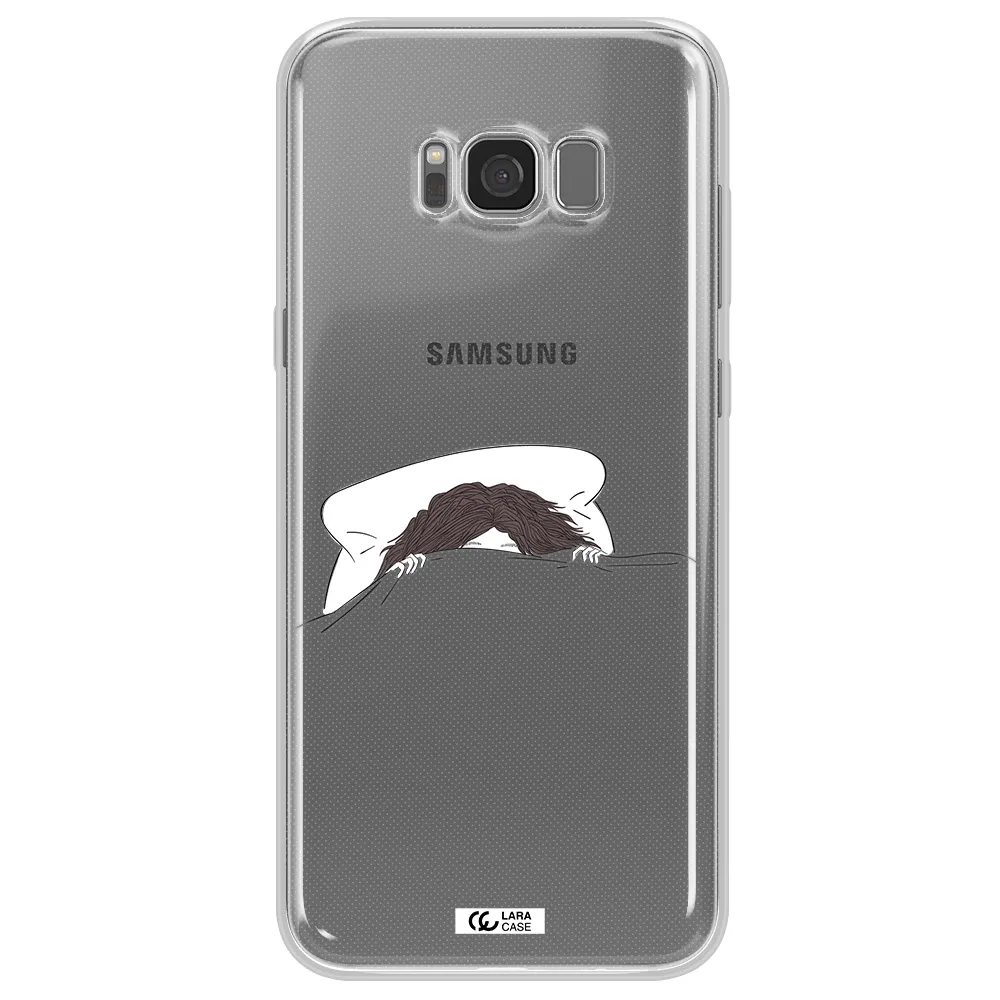 Do Not Wake Me Up Samsung S8 Clear TPU Case