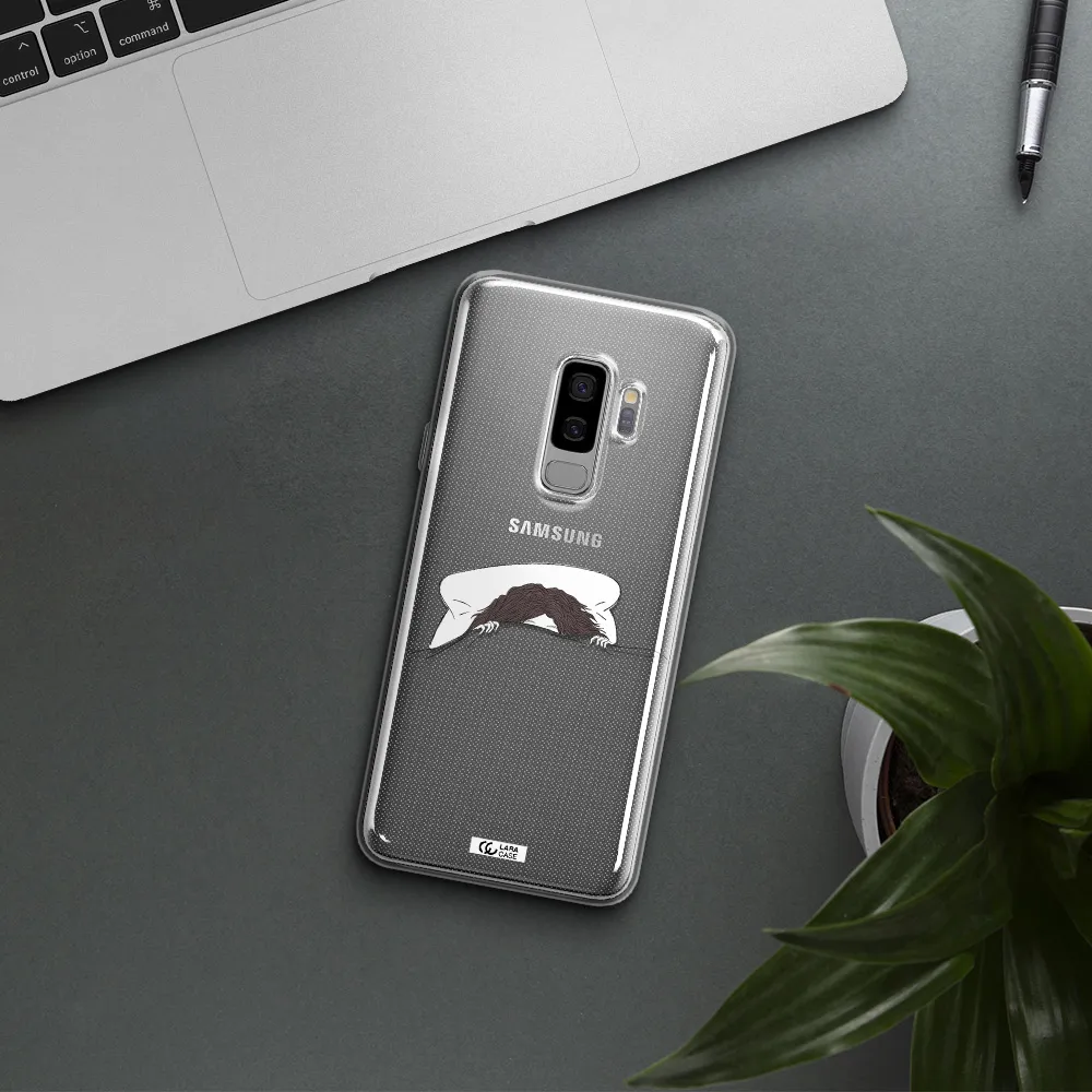 Do Not Wake Me Up Samsung S9 Plus Clear TPU Case