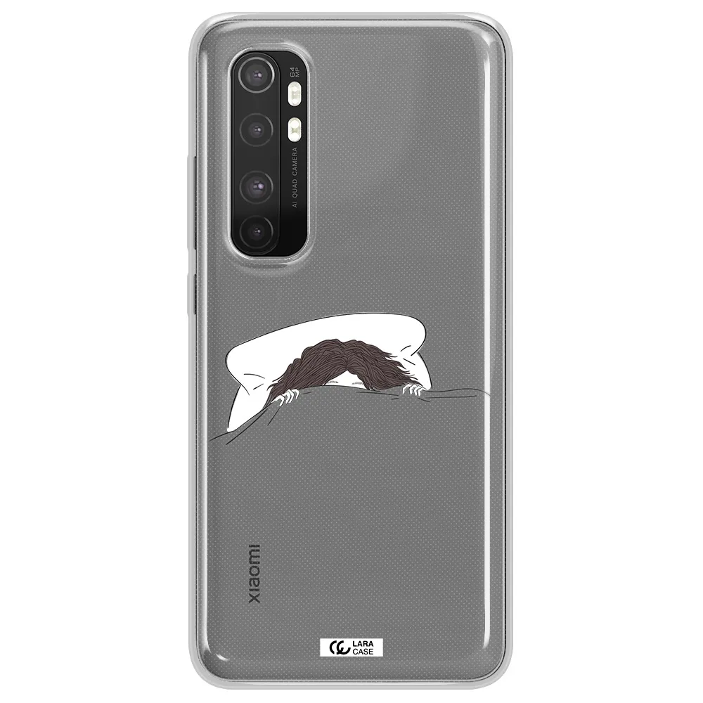 Do Not Wake Me Up Xiaomi Mi Note 10 Lite Clear TPU Case