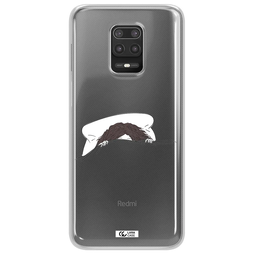 Do Not Wake Me Up Xiaomi Note 9S Clear TPU Case