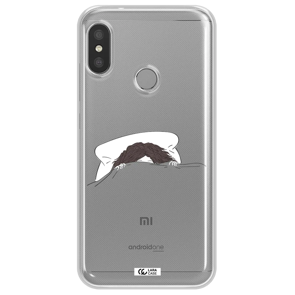 Do Not Wake Me Up Xiaomi Redmi 6 Pro Clear TPU Case