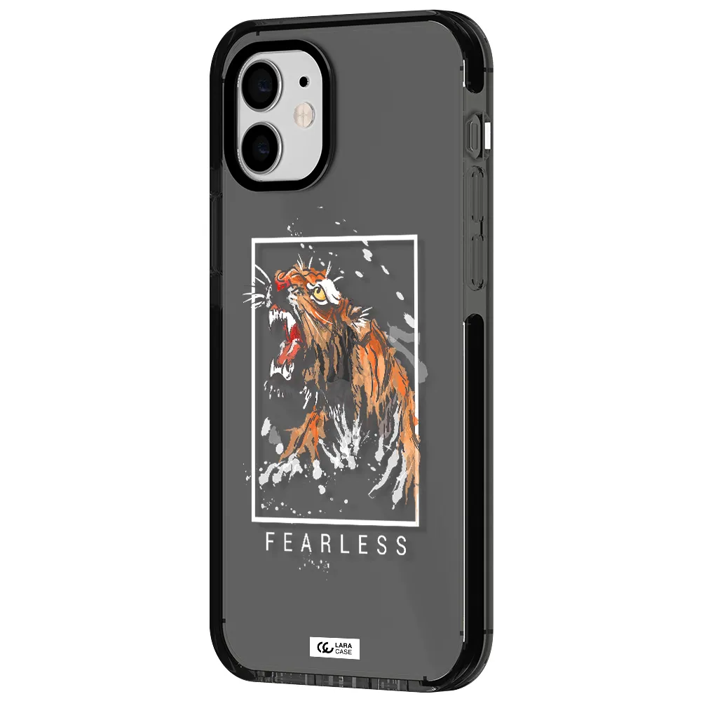 Fearless Apple iPhone 11 impact Smoke Black Case