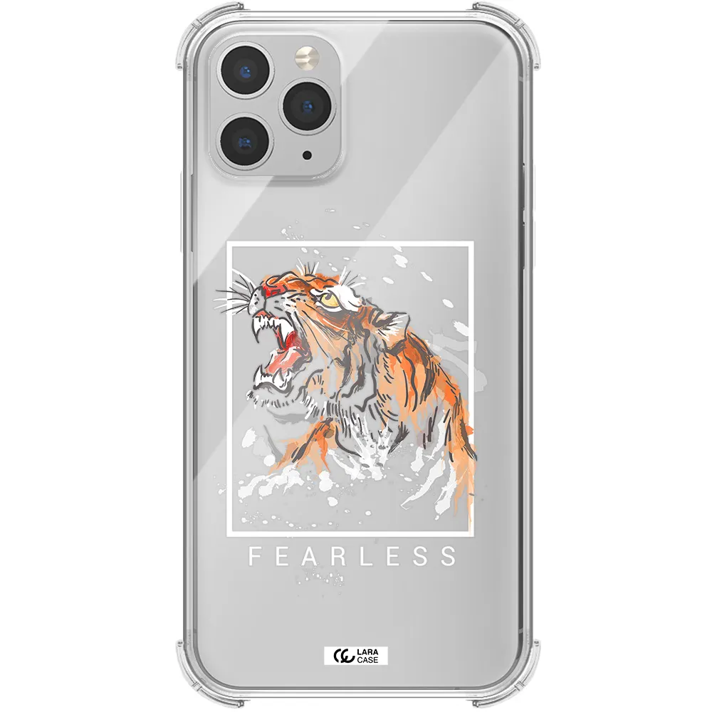 Fearless Apple iPhone 11 pro Clear PC Case