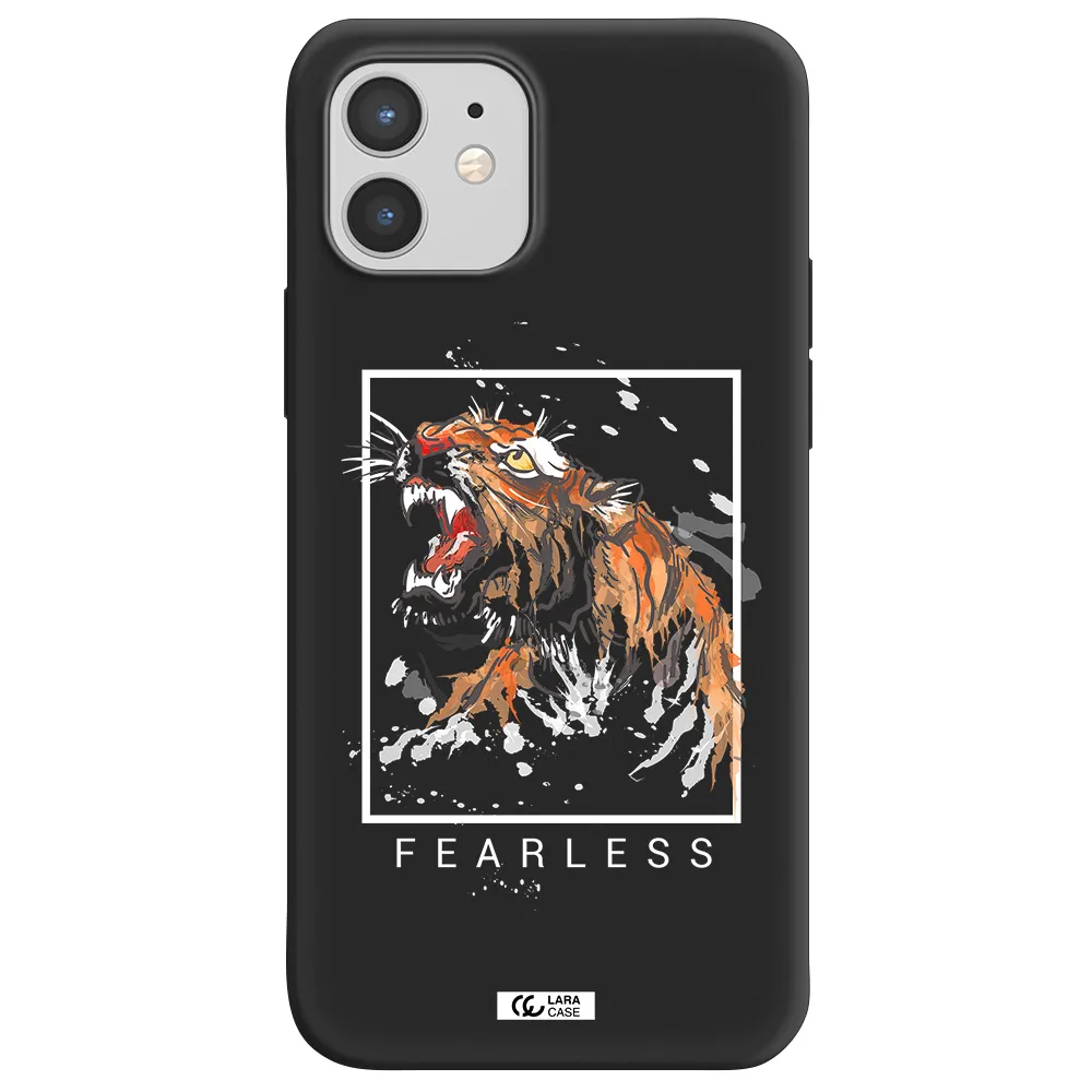 Fearless Apple iPhone 12 mini Silicone black Case