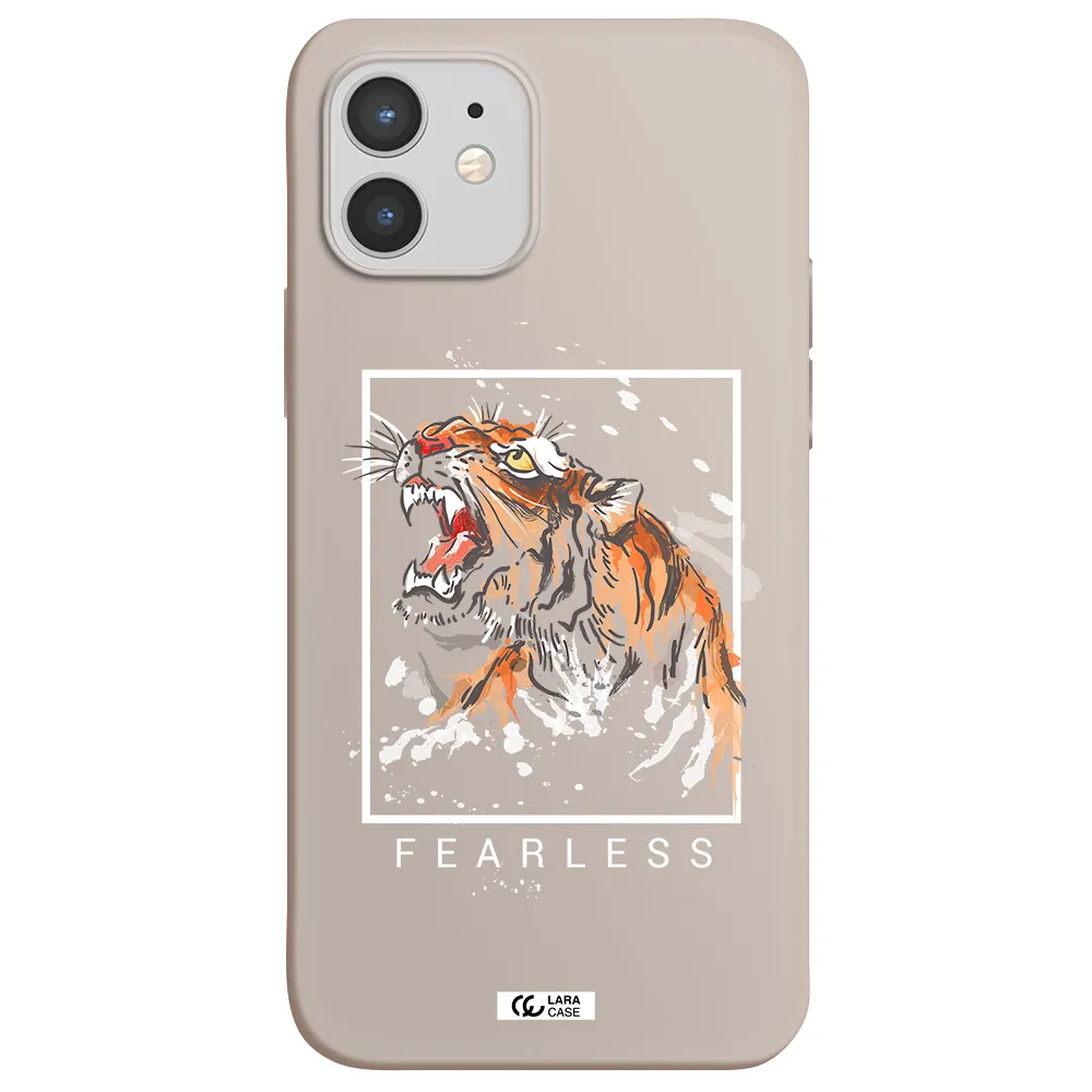 Fearless Apple iPhone 12 mini Silicone Stone Case