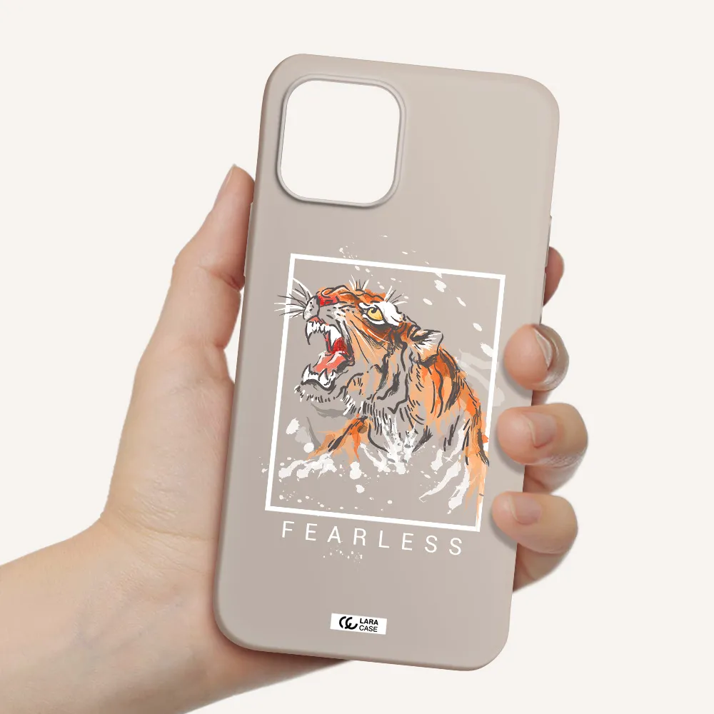 Fearless Apple iPhone 12 mini Silicone Stone Case