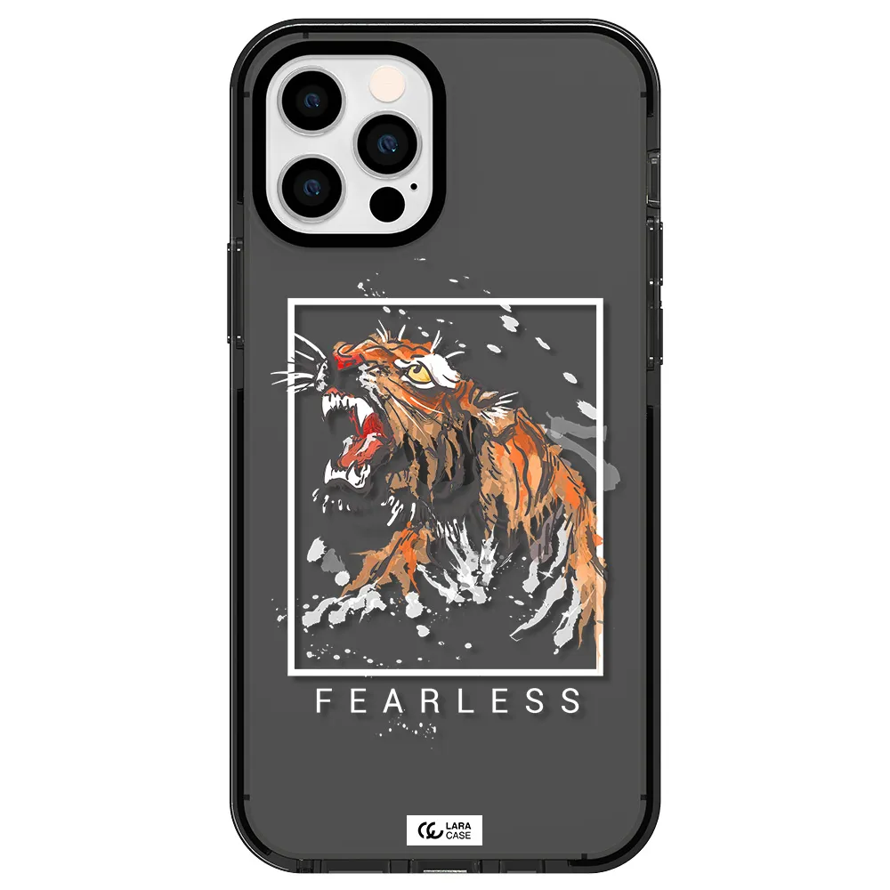 Fearless Apple iPhone 12 pro impact Smoke Black Case