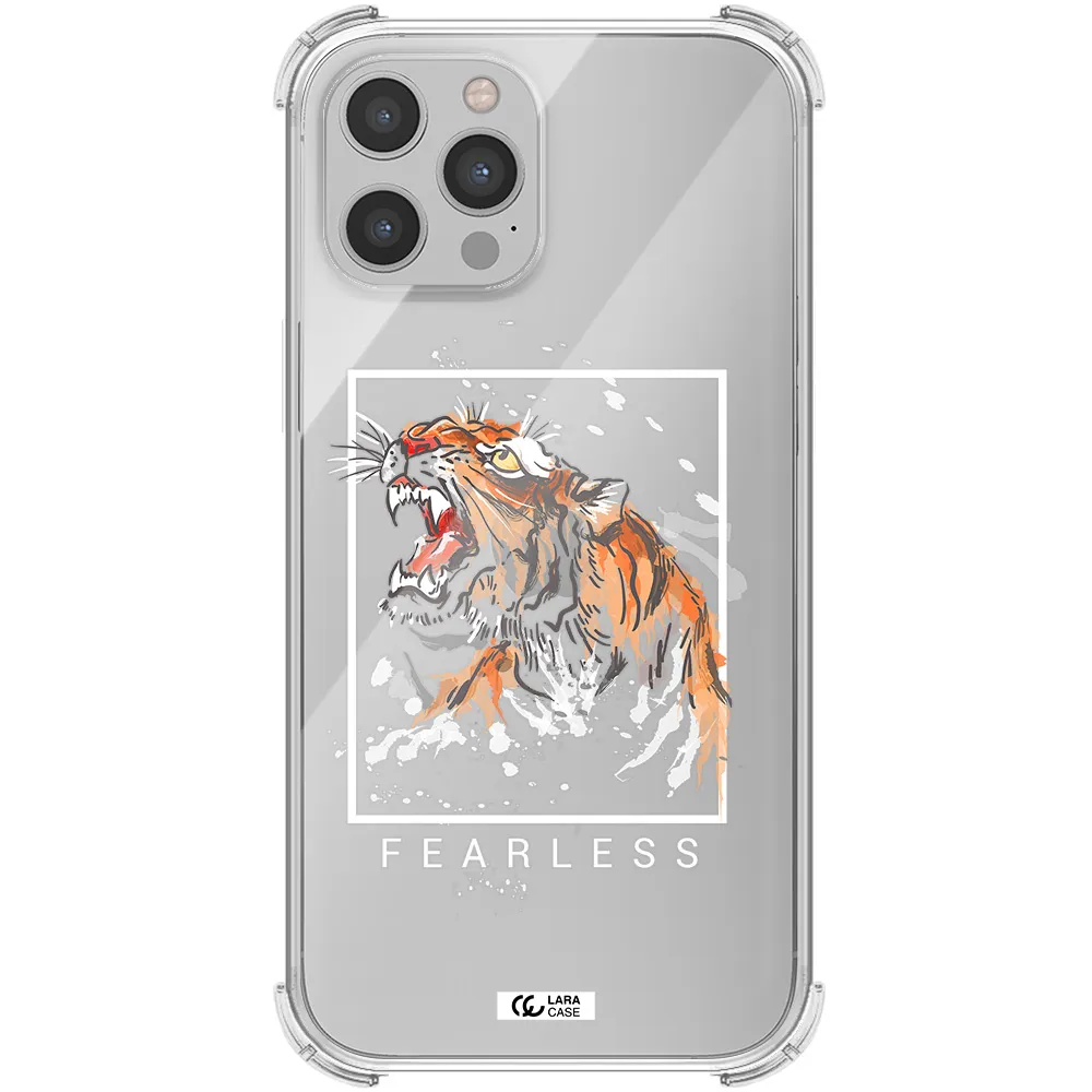 Fearless Apple iPhone 12 pro max Clear PC Case