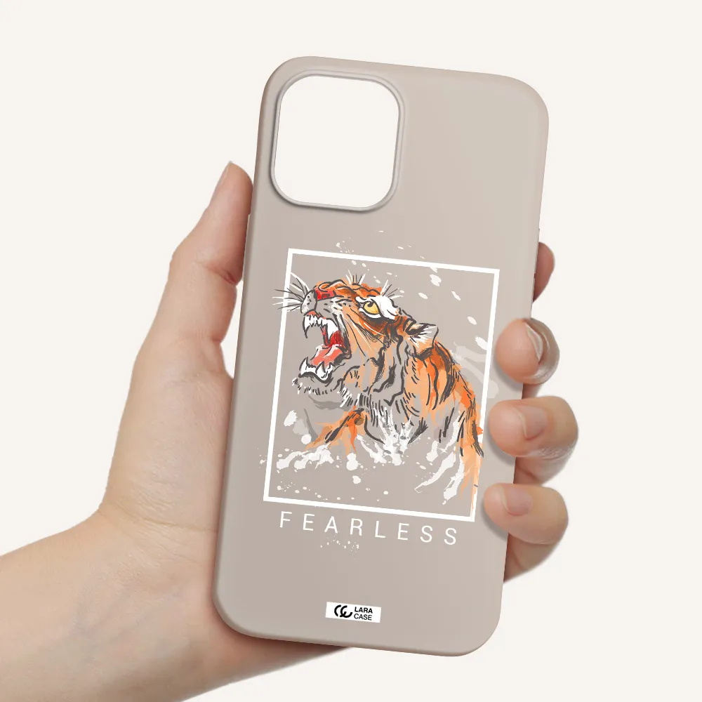 Fearless Apple iPhone 12 pro max Silicone Stone Case