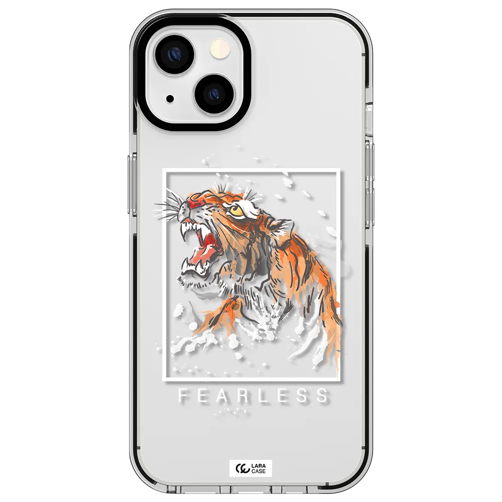 Fearless Apple iPhone 13 impact black border Case