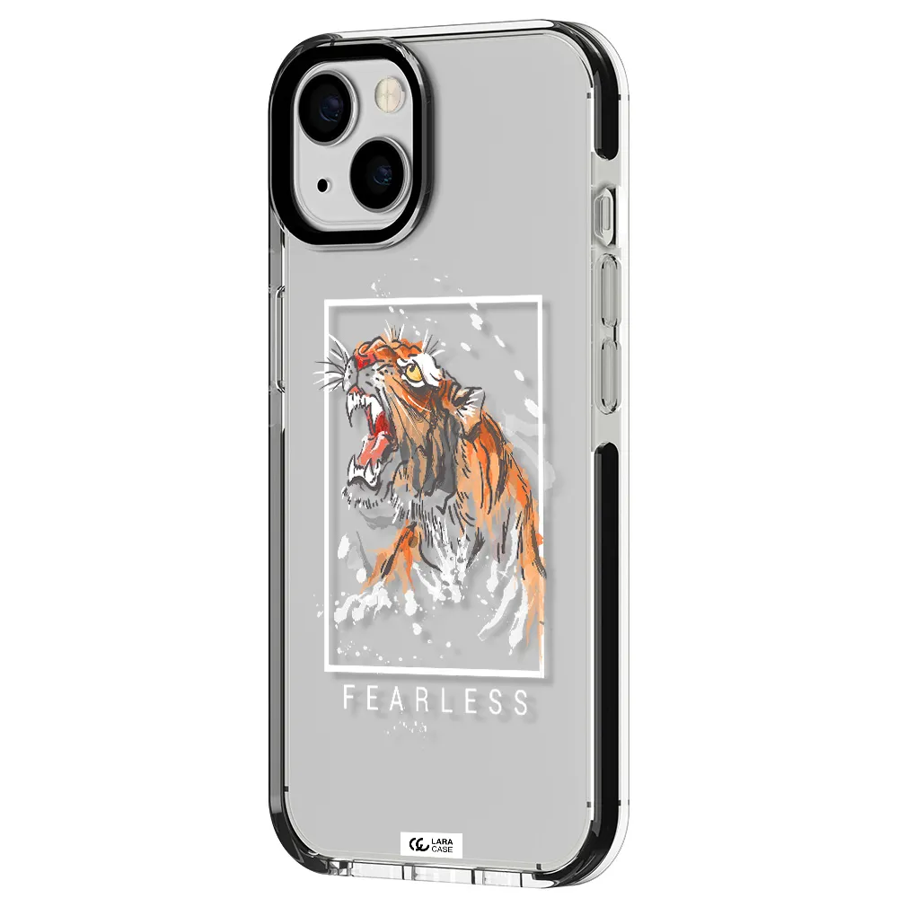 Fearless Apple iPhone 13 impact black border Case