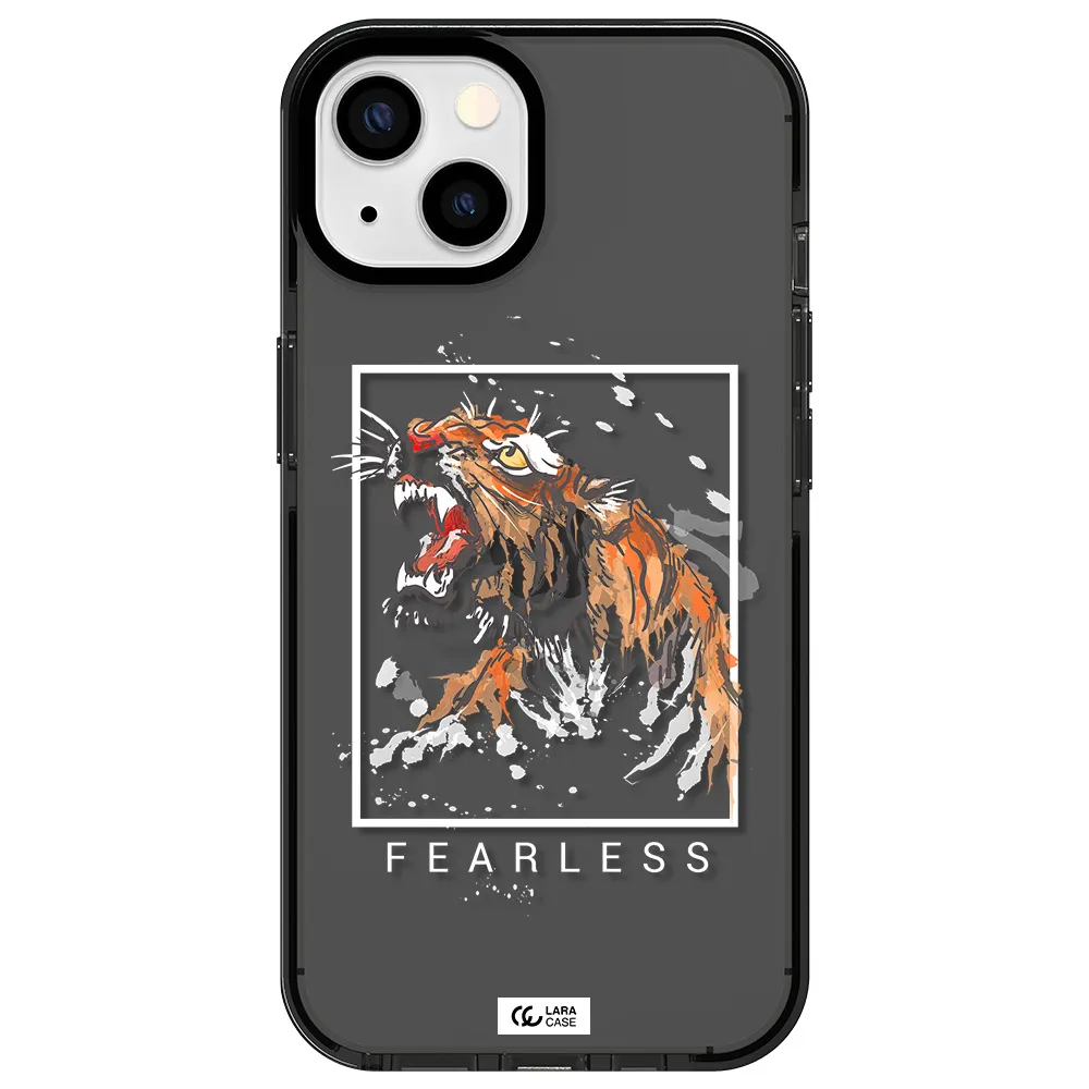 Fearless Apple iPhone 13 impact Smoke Black Case