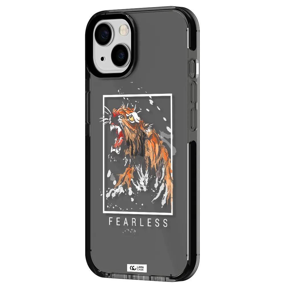 Fearless Apple iPhone 13 impact Smoke Black Case