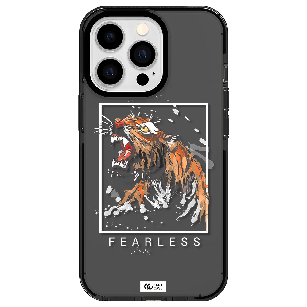 Fearless Apple iPhone 13 Pro impact Smoke Black Case