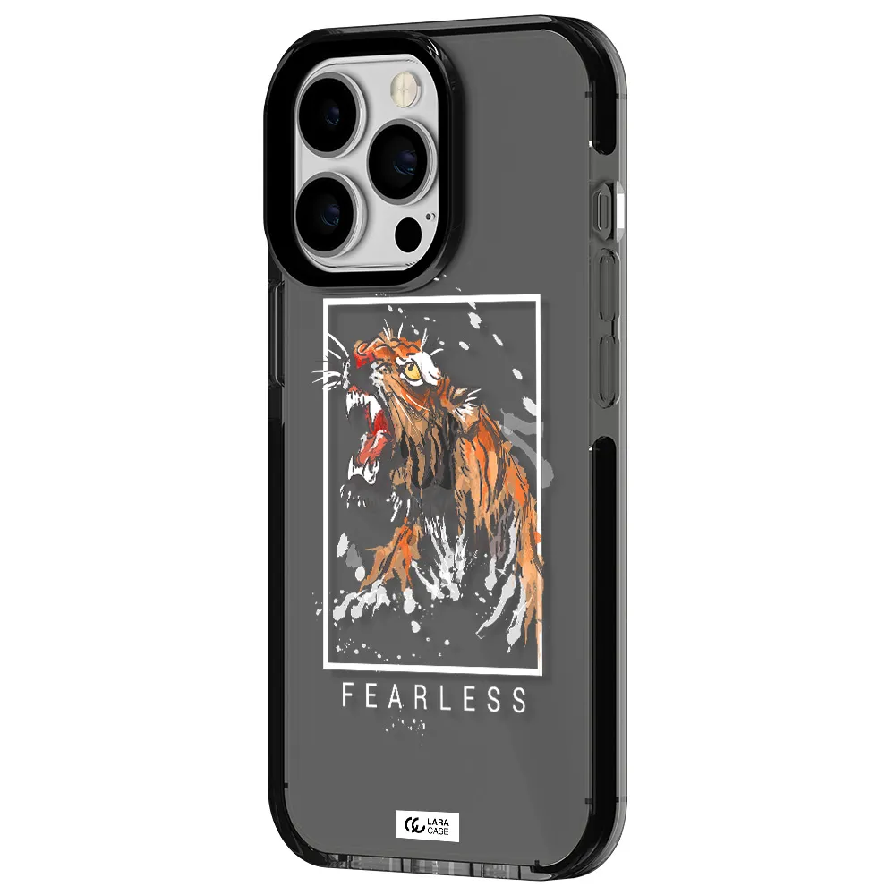 Fearless Apple iPhone 13 Pro impact Smoke Black Case