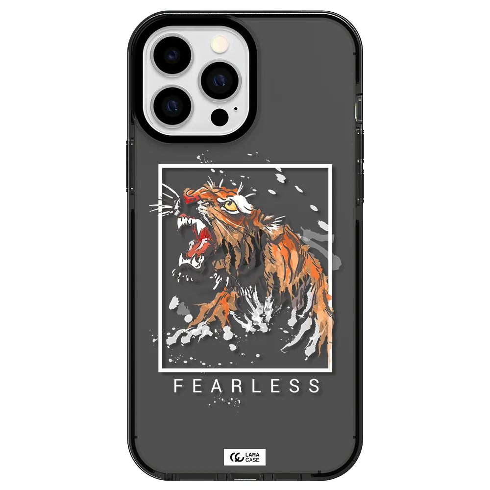Fearless Apple iPhone 13 Pro Max impact Smoke Black Case