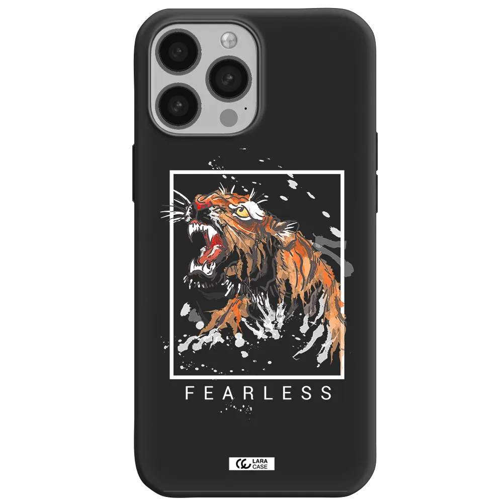 Fearless Apple iPhone 13 Pro Silicone black Case