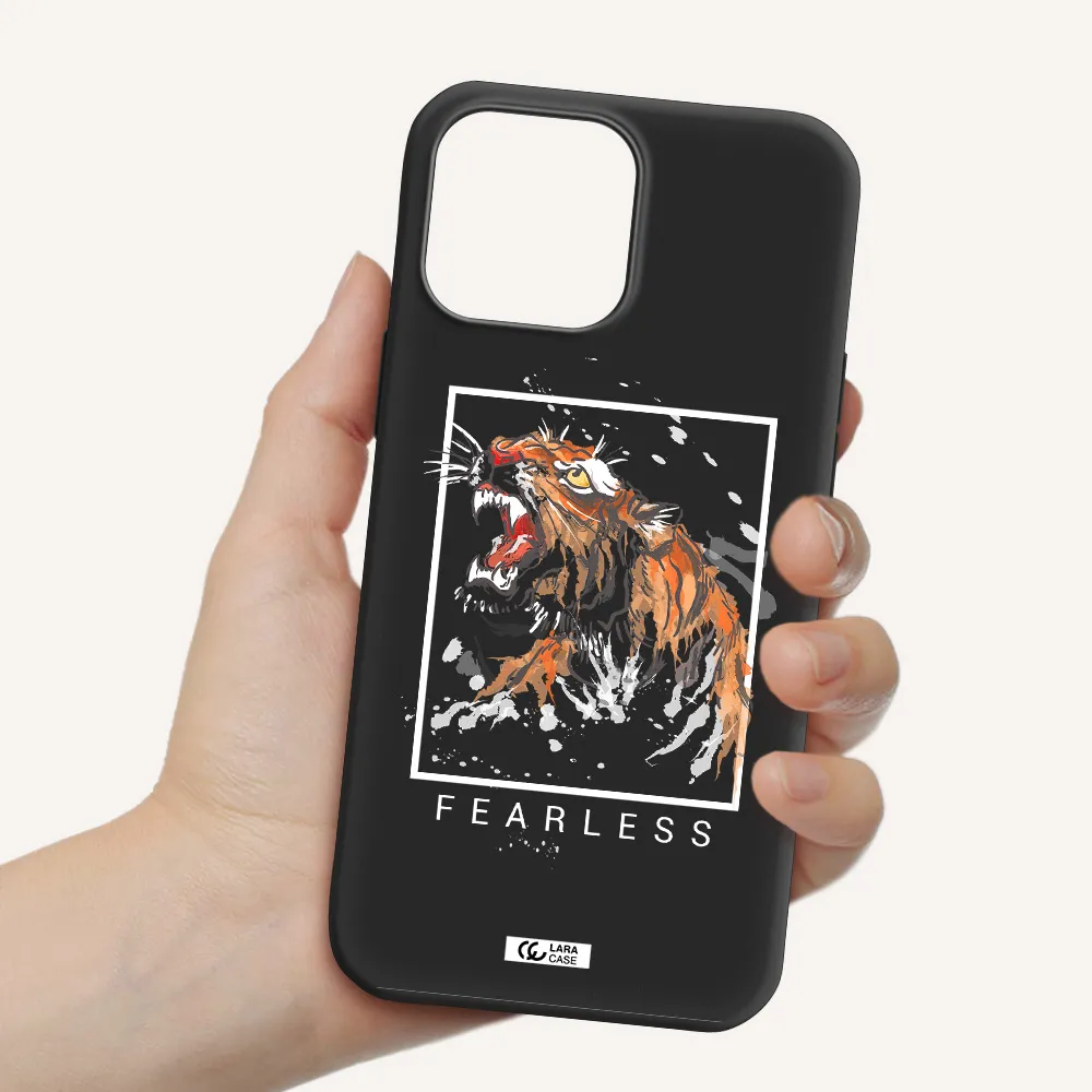 Fearless Apple iPhone 13 Pro Silicone black Case