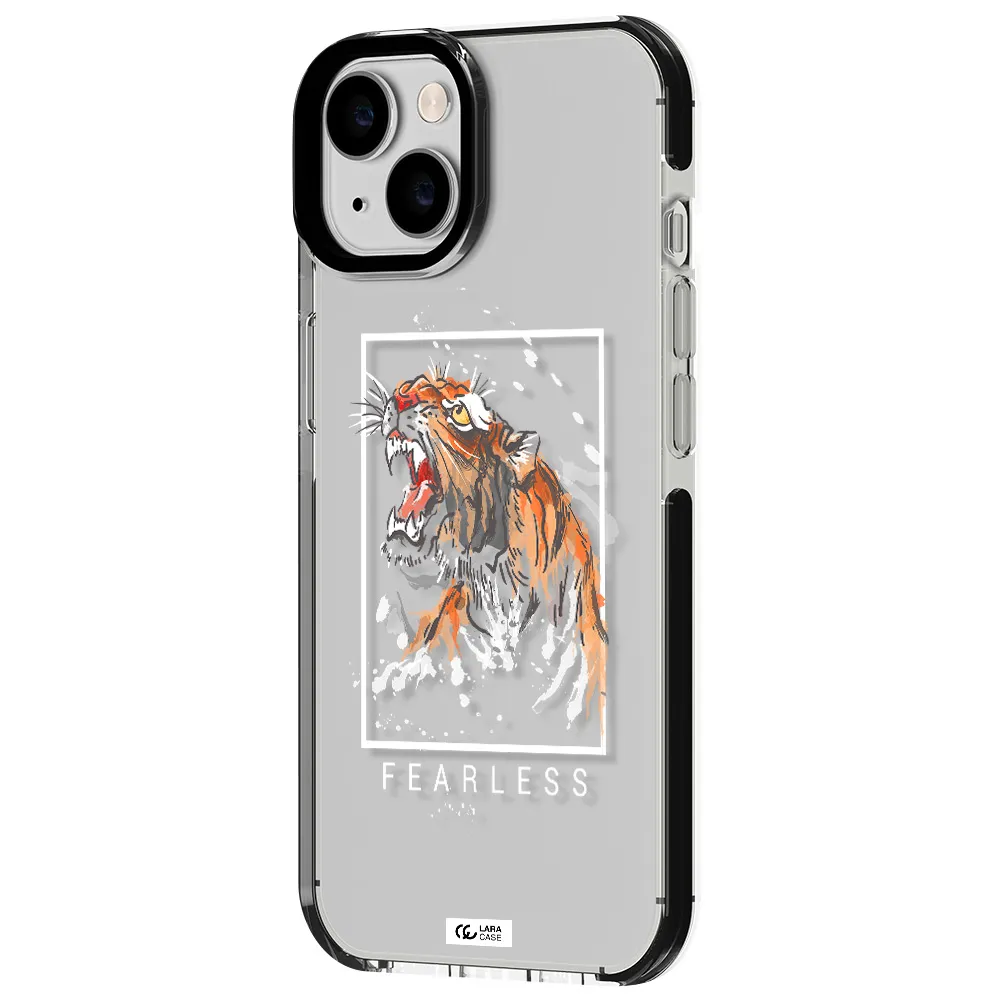 Fearless Apple iPhone 14 impact black border Case