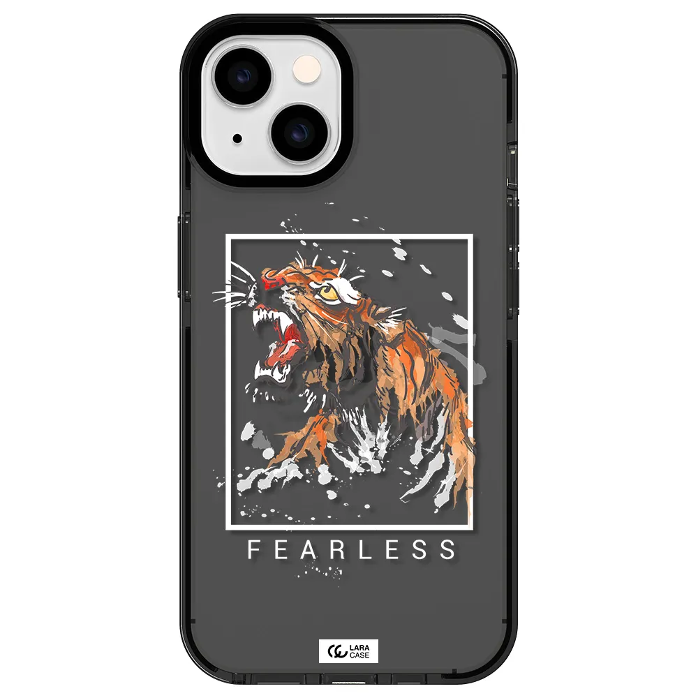 Fearless Apple iPhone 14 impact Smoke Black Case