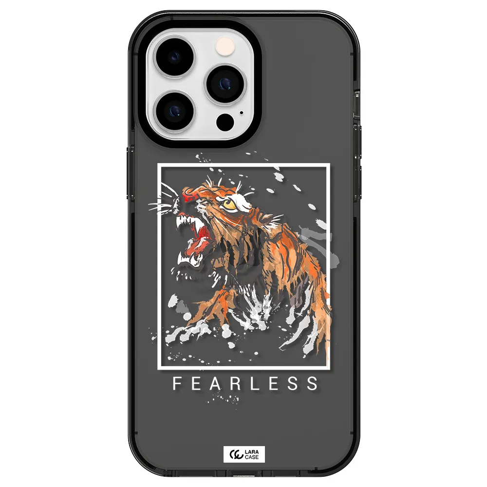 Fearless Apple iPhone 14 pro max impact Smoke Black Case