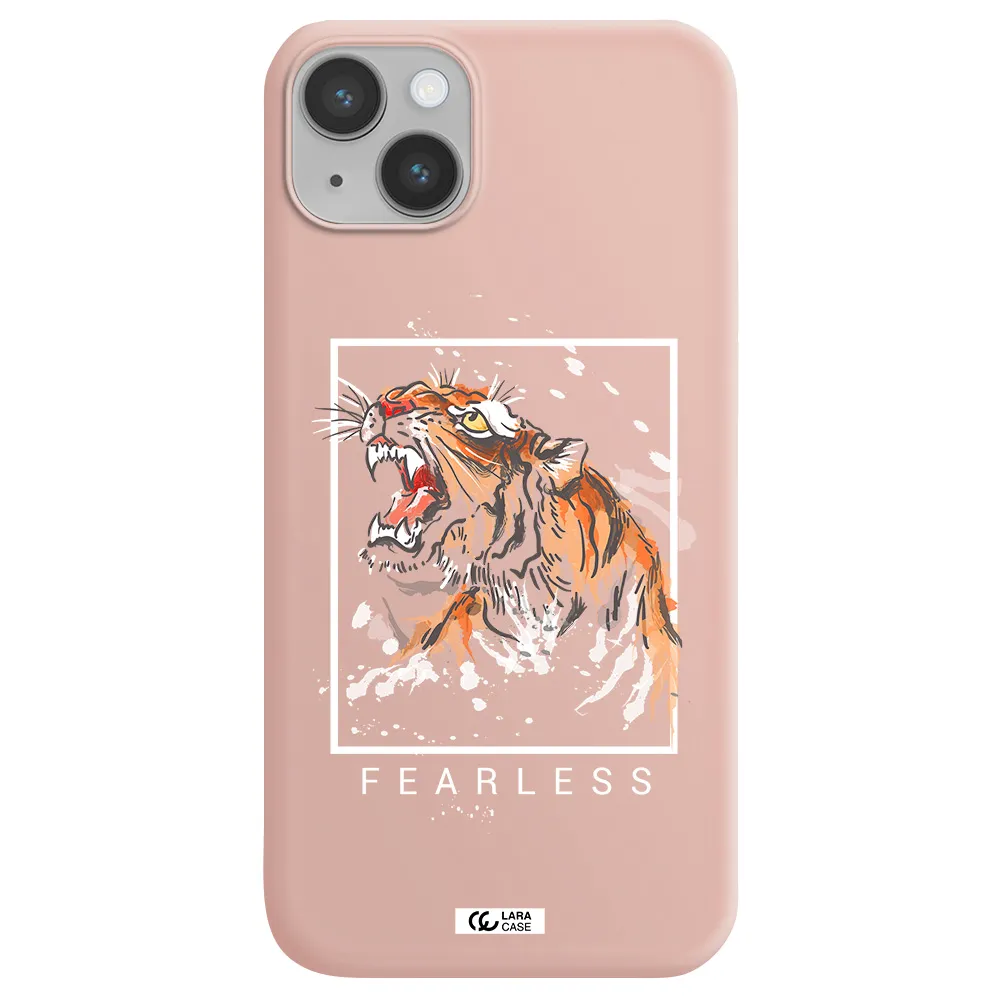 Fearless Apple iPhone 14 Silicone pastel pink Case