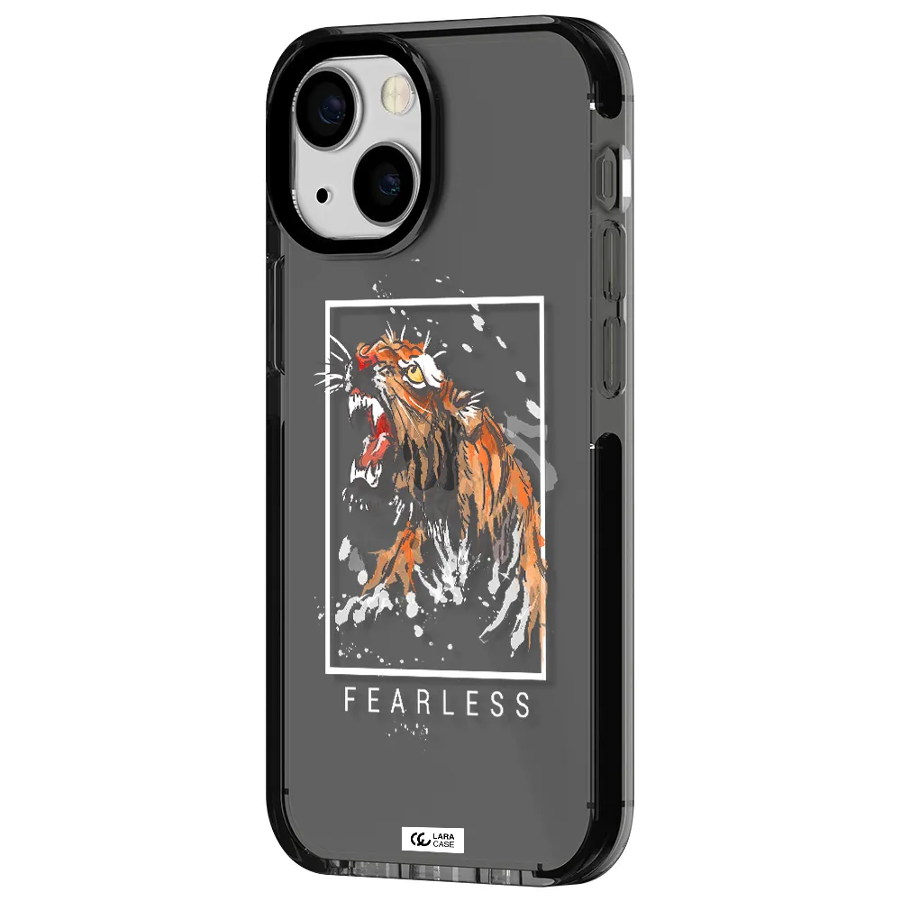 Fearless Apple iPhone 15 impact Smoke Black Case
