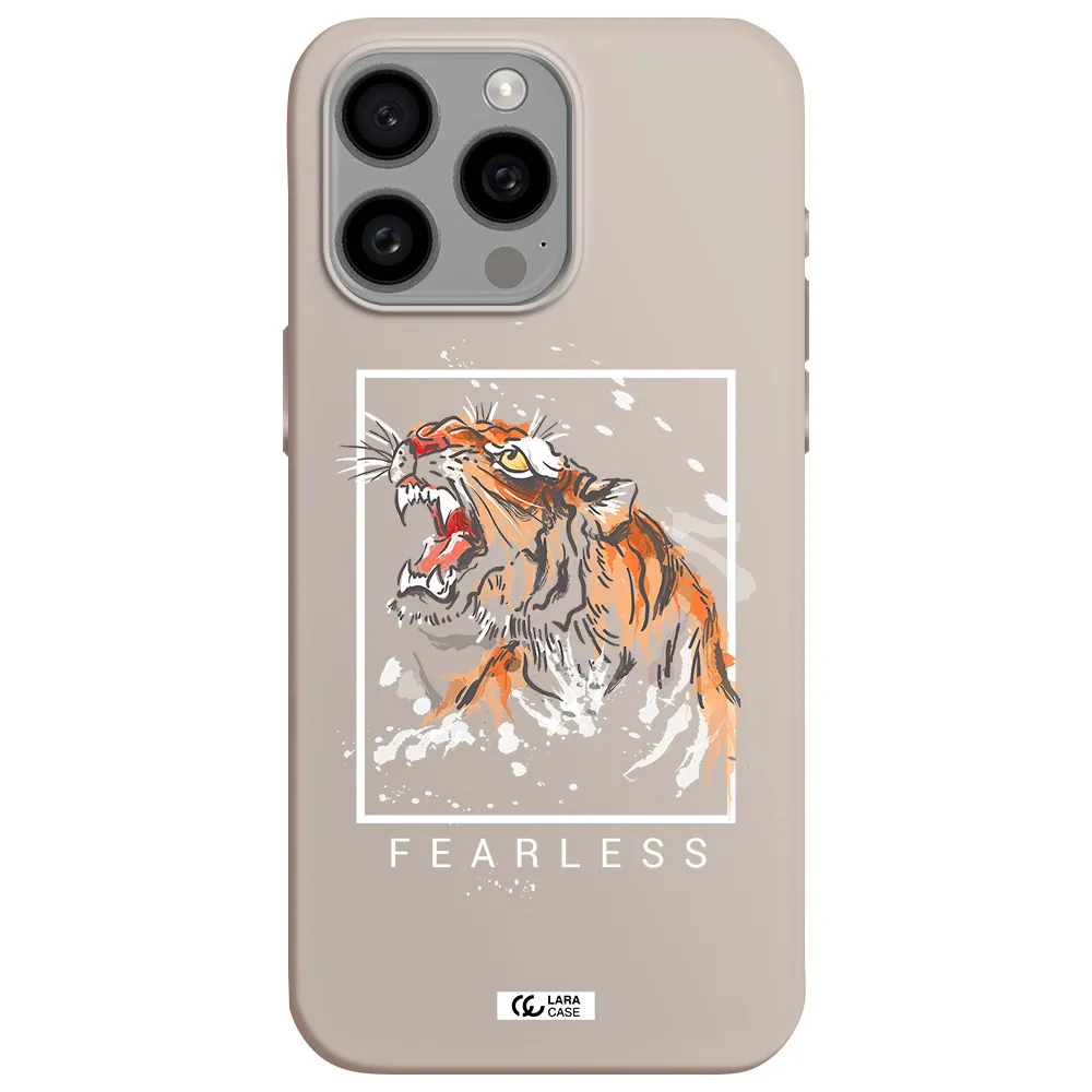 Fearless Apple Iphone 15 Pro max Silicone Stone Case