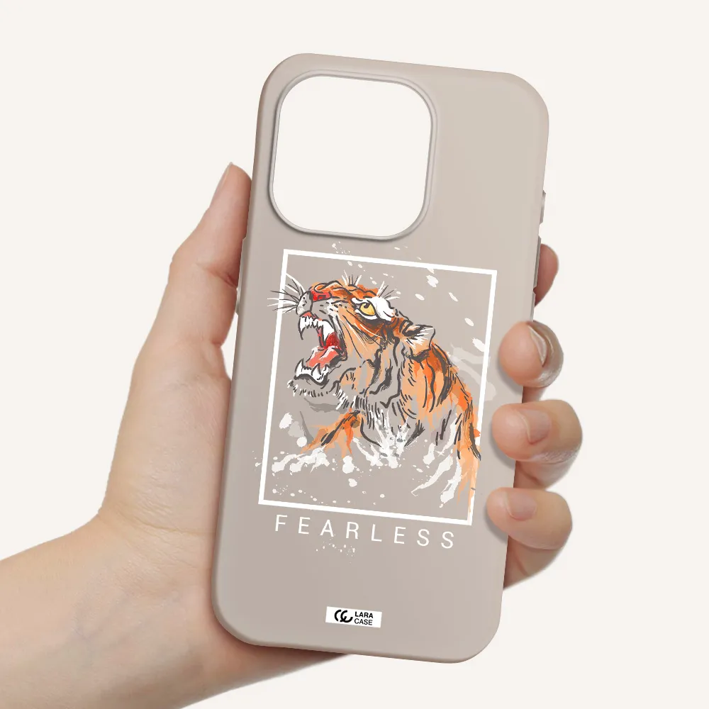 Fearless Apple Iphone 15 Pro Silicone Stone Case