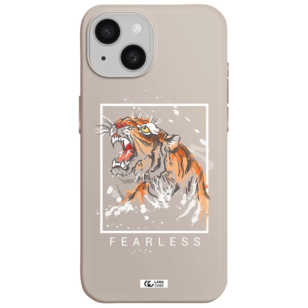 Fearless Apple iPhone 15 Silicone Stone Case
