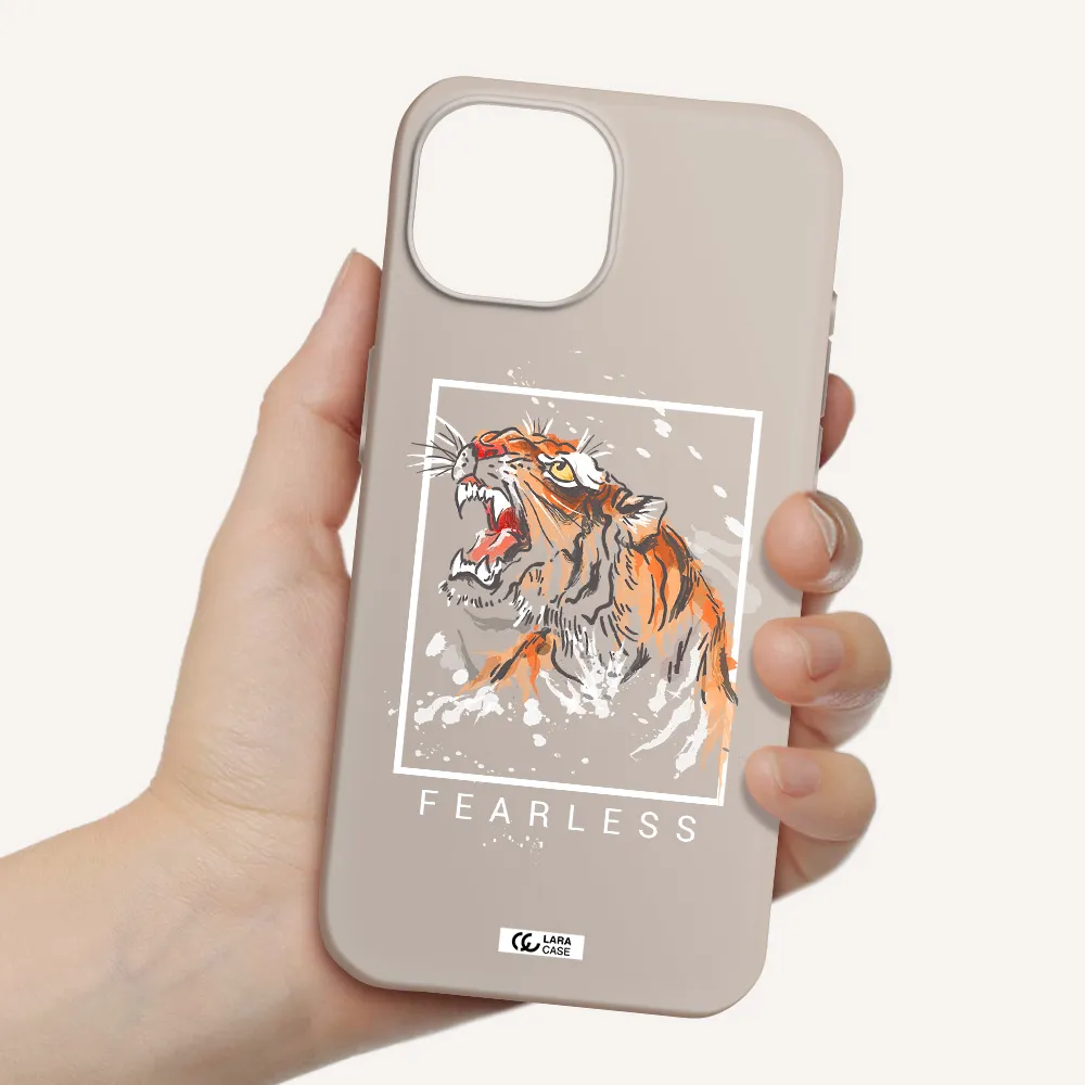 Fearless Apple iPhone 15 Silicone Stone Case
