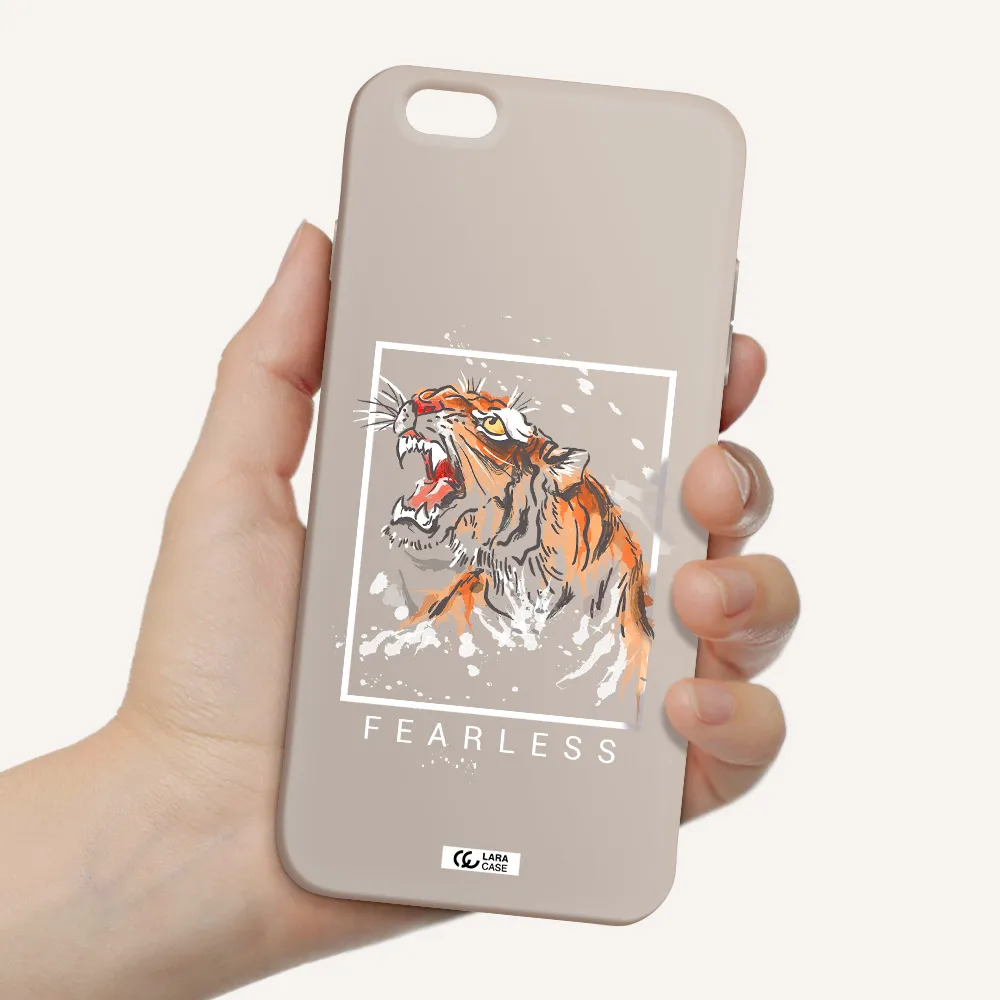 Fearless Apple iPhone 6 s plus Silicone Stone Case