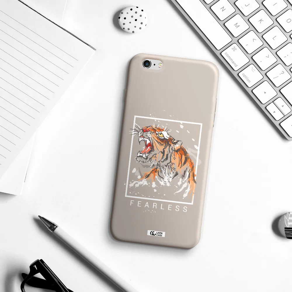 Fearless Apple iPhone 6 s plus Silicone Stone Case