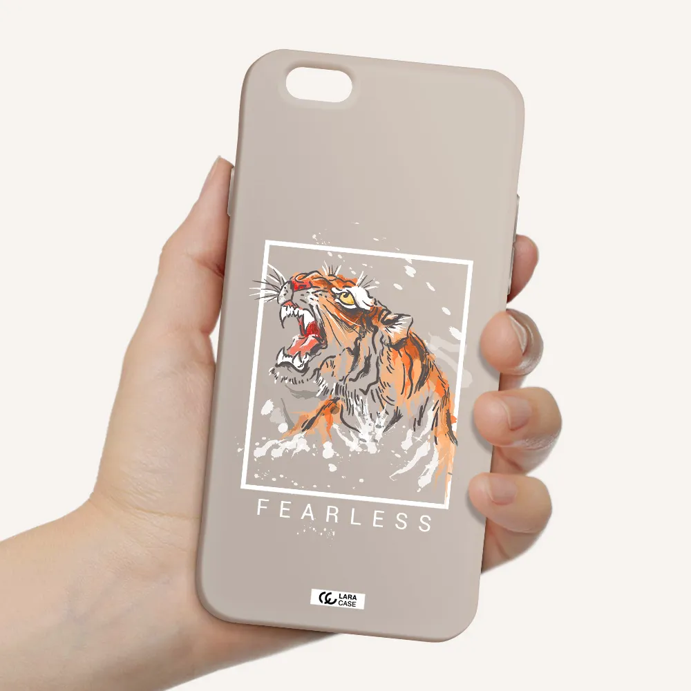Fearless Apple iPhone 6 Silicone Stone Case