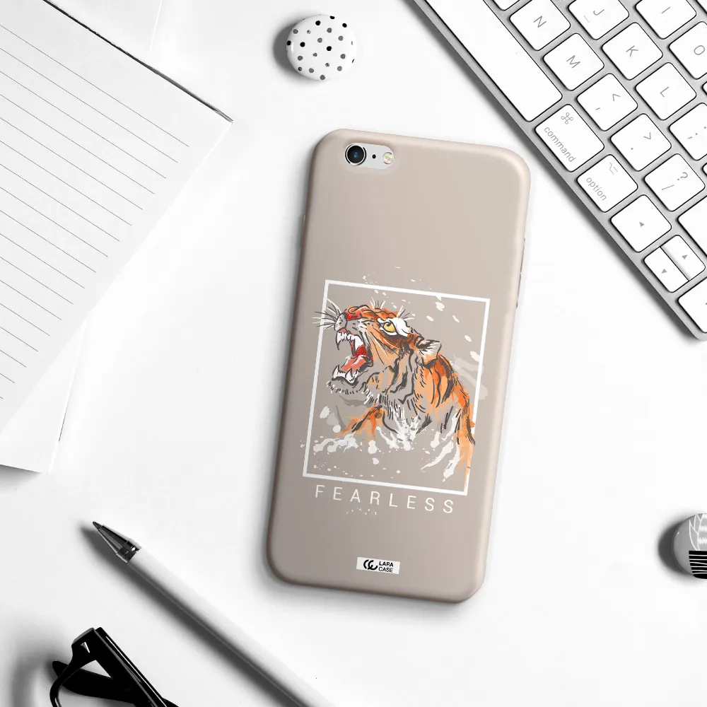 Fearless Apple iPhone 6S Silicone Stone Case