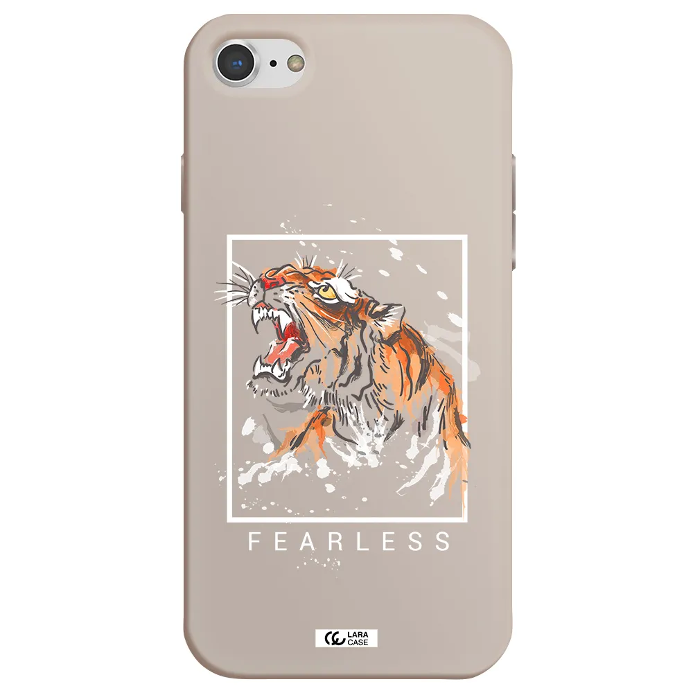 Fearless Apple iPhone 7 Silicone Stone Case