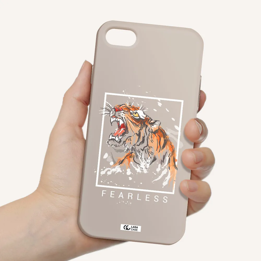 Fearless Apple iPhone 7 Silicone Stone Case
