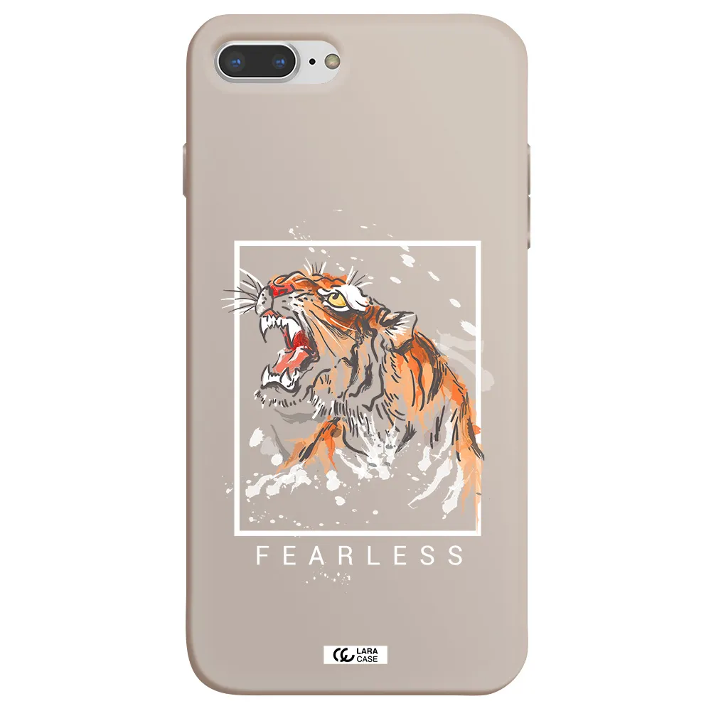 Fearless Apple iPhone 8 plus Silicone Stone Case