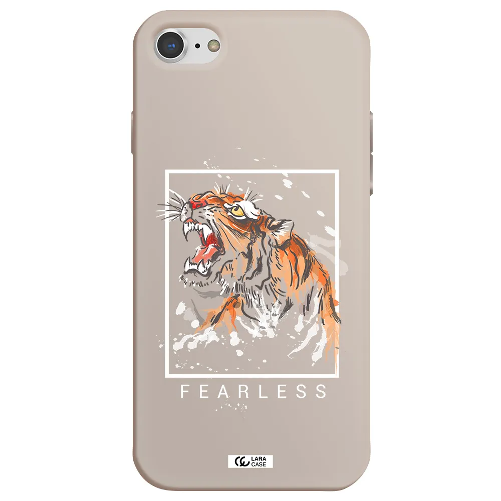 Fearless Apple iPhone 8 Silicone Stone Case