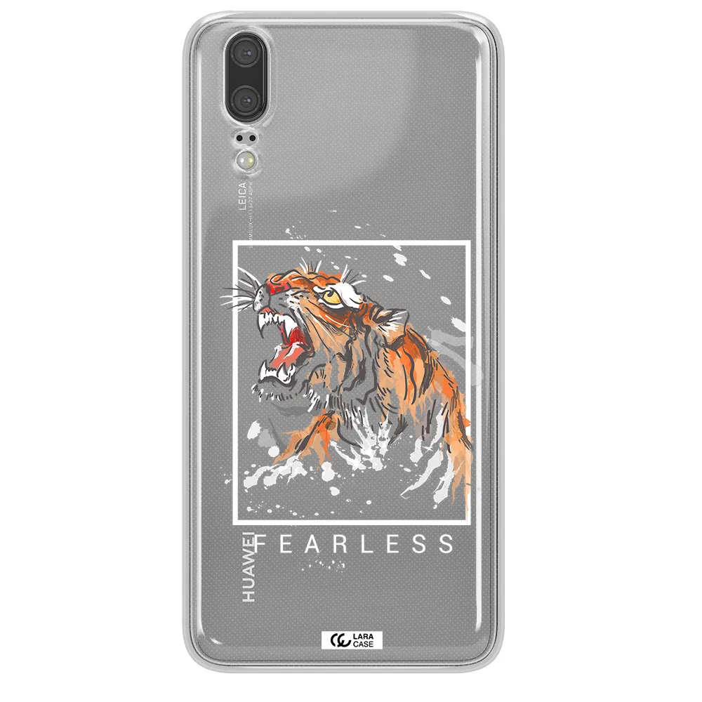 Fearless Huawei P20 Clear TPU Case