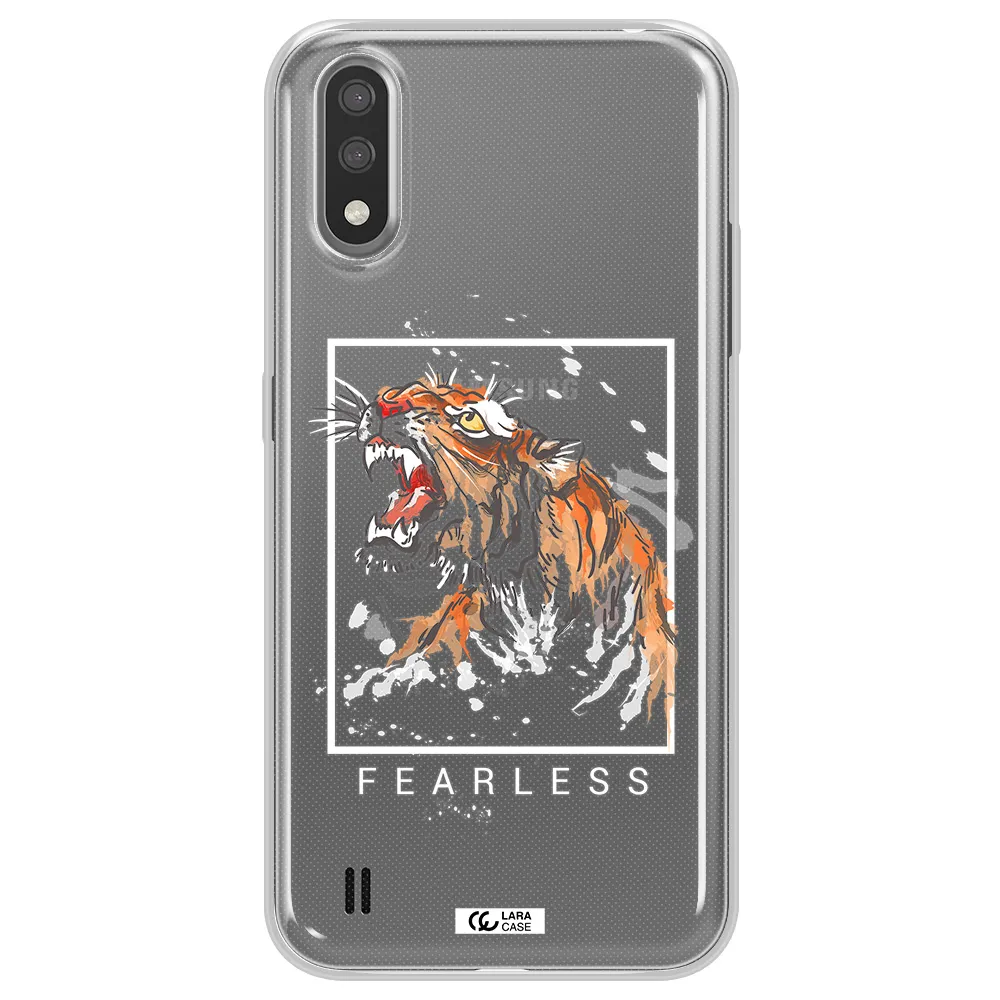 Fearless Samsung A01 Clear TPU Case