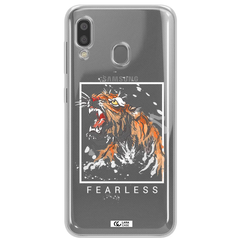 Fearless Samsung A20 Clear TPU Case