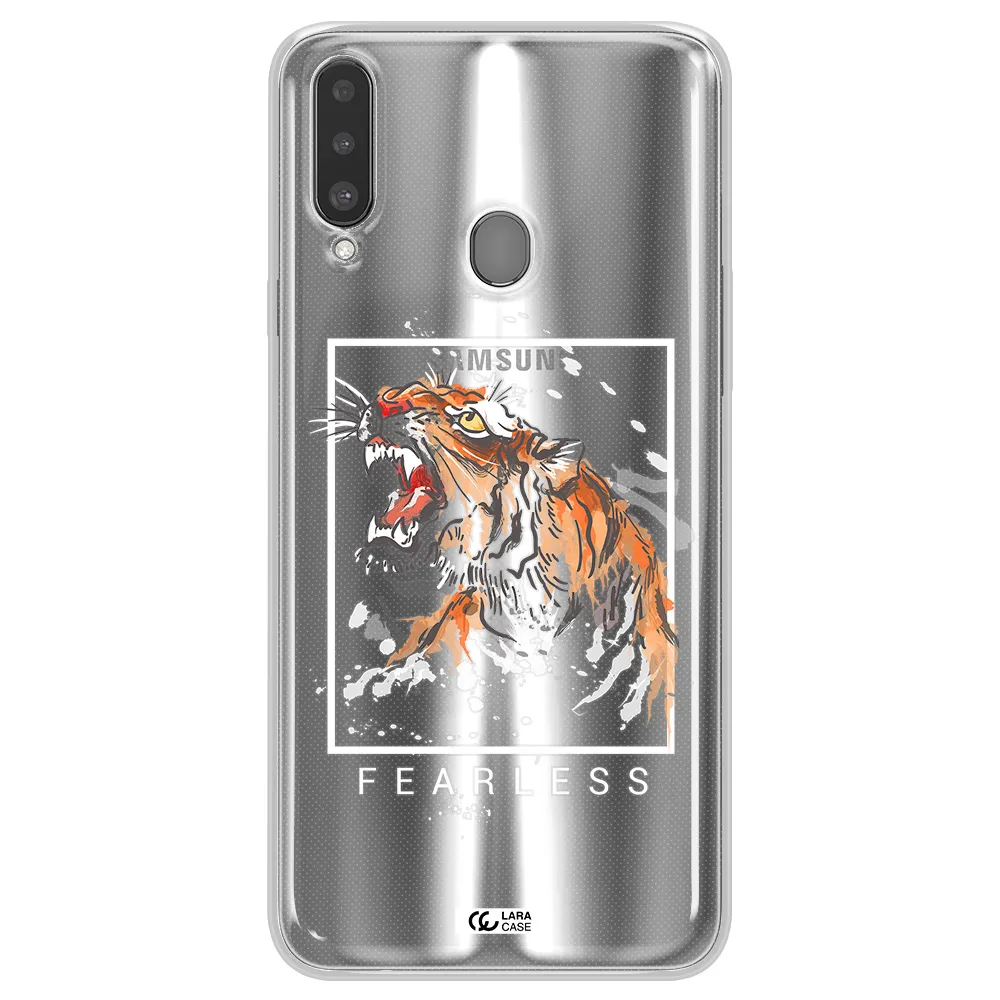 Fearless Samsung A20S Clear TPU Case