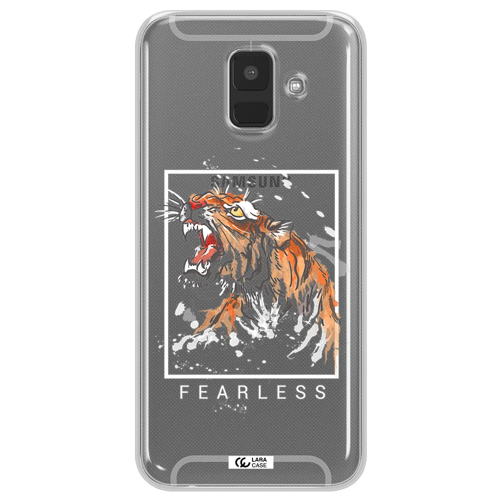 Fearless Samsung A6 Clear TPU Case