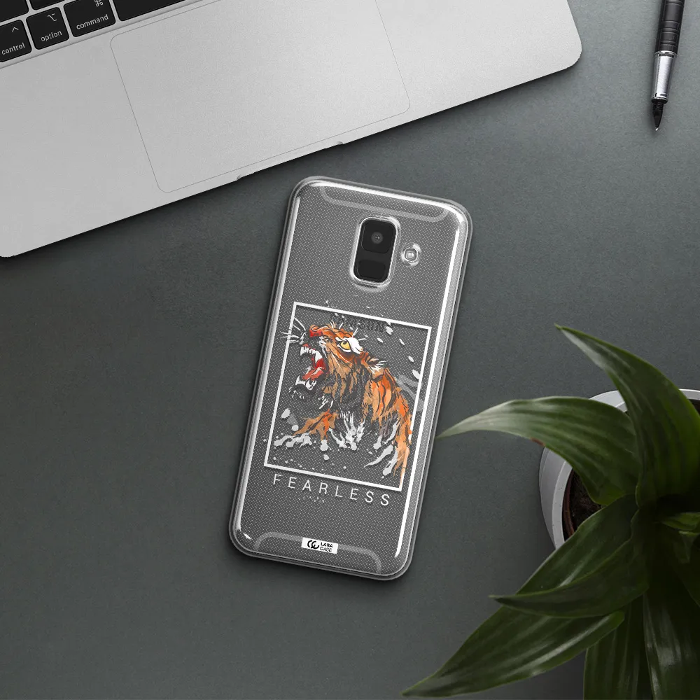 Fearless Samsung A6 Clear TPU Case