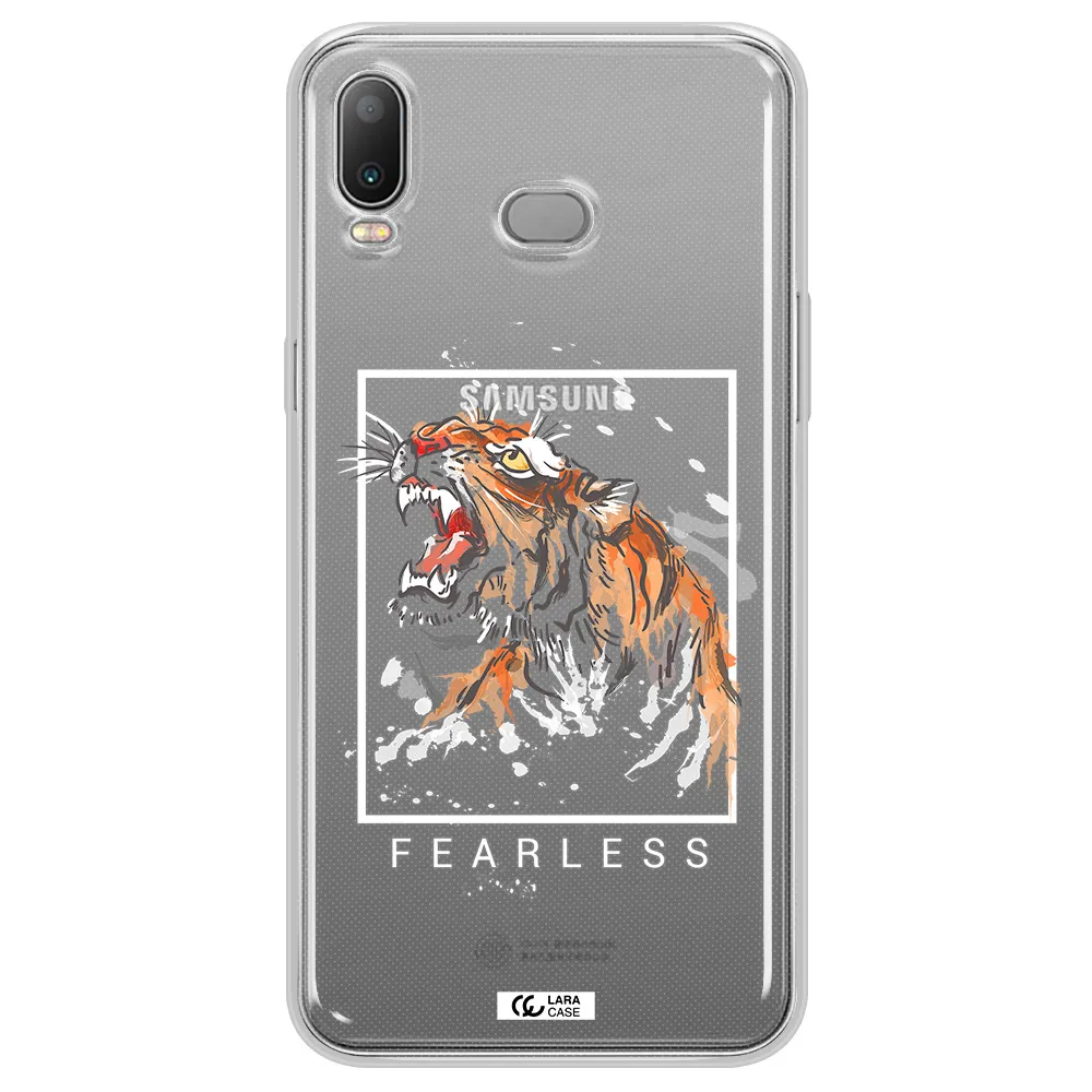 Fearless Samsung A6S Clear TPU Case