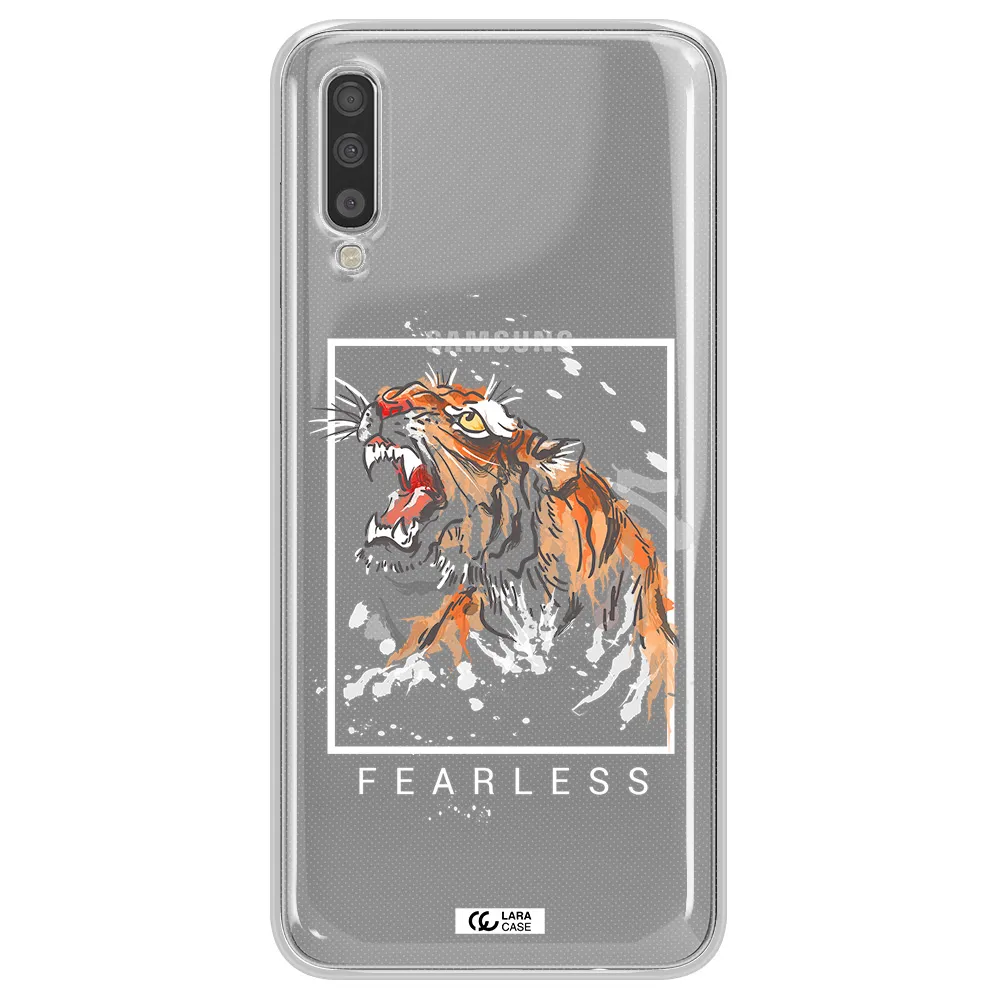 Fearless Samsung A70S Clear Tpu Case